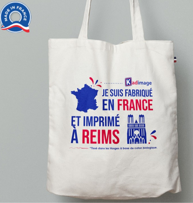 Fabrication Française Sac Shopping TOTE BAG