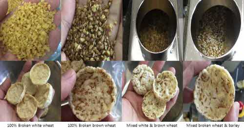 Test of SYP4506 with broken wheat from Turkey